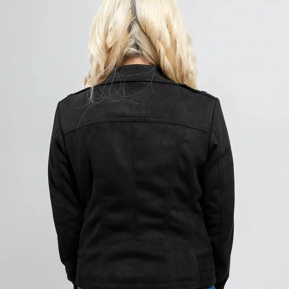 Molly Women's Vegan Faux Leather Jacket